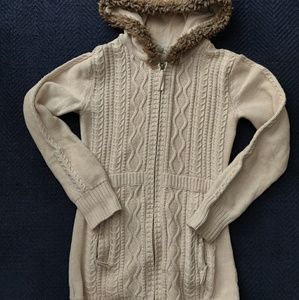 Athleta Tobaggan Knit Hoodie Sweater